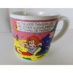 Coffee mug cartoon Funny